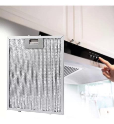 2 Pcs Filtro De Campana Extractora Malla De Aluminio Campana
