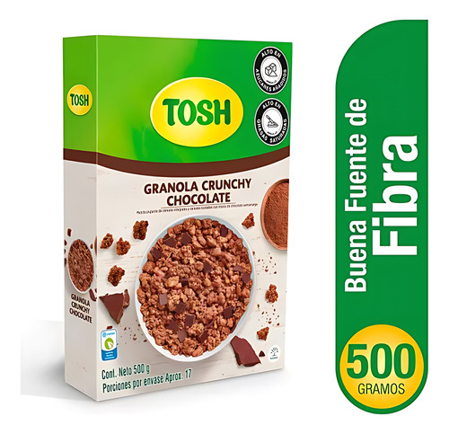 Cereal Tosh Chocolate 500 Gr