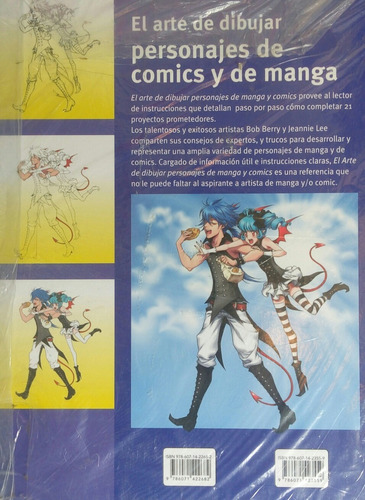 El Arte De Dibujar Personajes De Comics Y De Manga - Mirlo