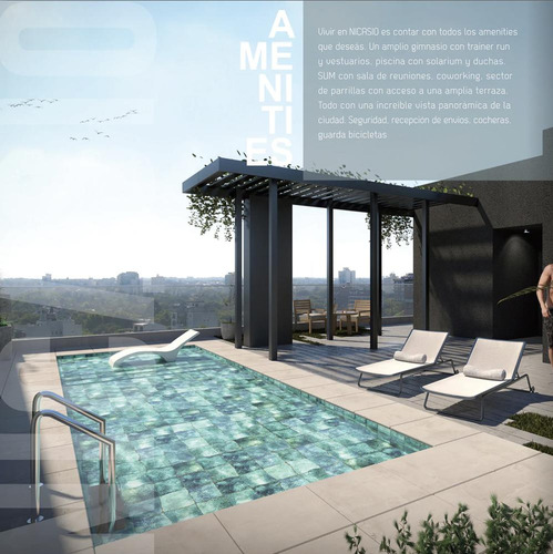 Amplio 3 Ambientes Al Contrafrente Full Amenities En Construcción