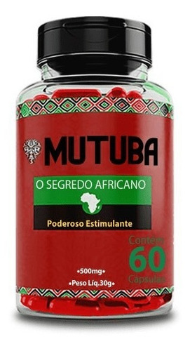 Mutuba 1 Frasco Poder Viril Das Sementes Africanas