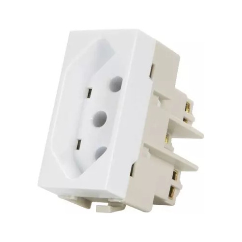 Conjunto Tomada 20a 250v 4x2 1 Posto Margirius Infiniti Plus