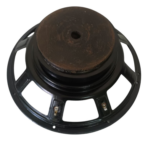 Carcaça De Alto Falante De 12 Emc 8ohms 200w Fio Chato Preto (Usado)