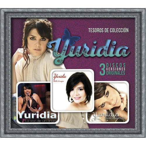 Yuridia Tesoros De Coleccion Boxset 3 Cd´s Nuevo Sellado