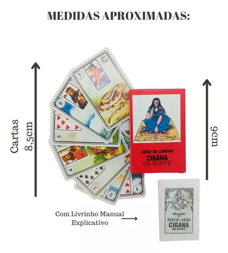 Tarot Baralho Cigano Da Sorte C/ Manual Com Manual (oferta)