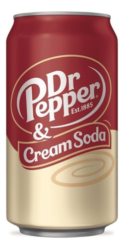 Dr Pepper Cream Soda Refrigerante 1 Lata Importado Eua  