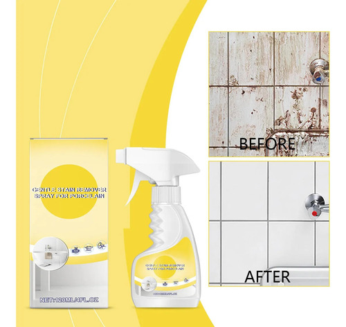 Detergente En Aerosol Suave Para Quitar Manchas, 120 Ml, Par