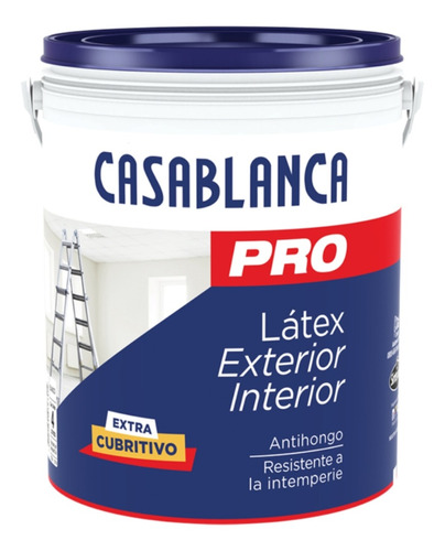 Latex Pro Interior-exterior Casablanca Blanco 20 Lts