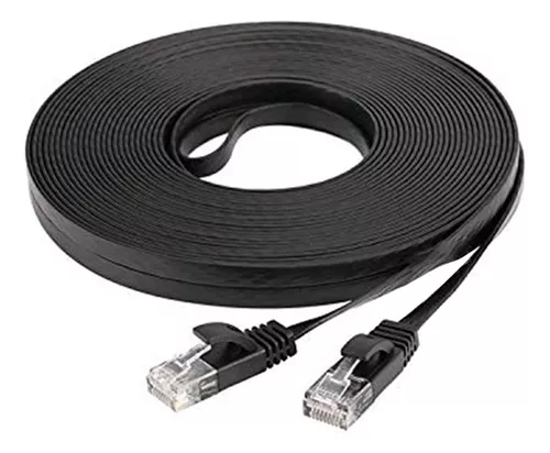 Cable de red UTP cat. 6 de 20 metros con conectores RJ45