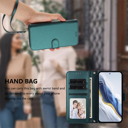 Funda Para Oppo Reno 12 5g/12 Pro 5g/12f 5g/12f 4g/12f 5g/12fs 5g A Prueba De Golpes, Cartera De Piel, 3 Ranuras Para Tarjetas, Bolsillo Para Efectivo