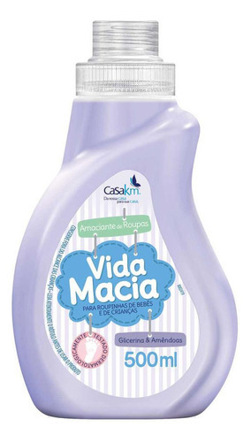 Amaciante Vida Macia Glicerina & Amendoas 500ml