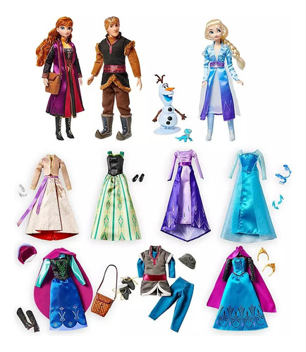 Set Lujo Muñecas Y Vestuario Frozen Ii - Disney Store