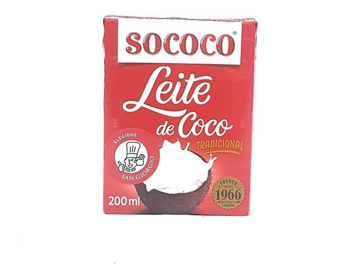 Leche De Coco Sococo 200 Ml - San Giorgio 