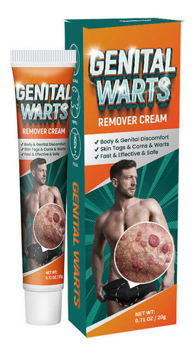 An - Crema De Eliminación De La Verruga Genital 20g* 3