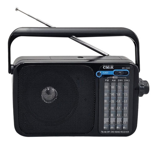 Radio Am / Fm / Sw1-2 Con Agarre Portátil Cmik Mk-2400