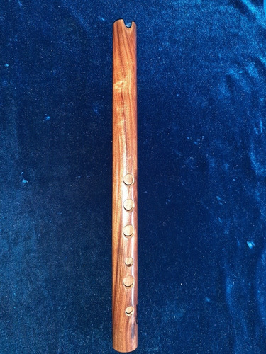 Imagen 3 de 4 de Quena De Madera De Jacaranda Inst. Profesionales