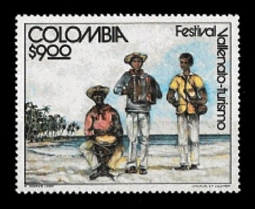 Festival De Música - Colombia 1980 - Mint - Yv 772