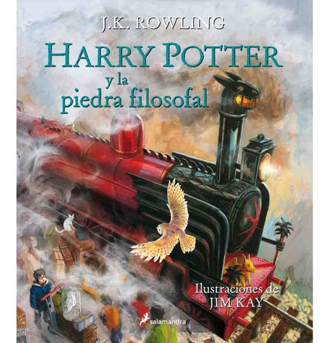 Harry Potter 01 La Piedra Filosofal Con Ilustraciones De Jim