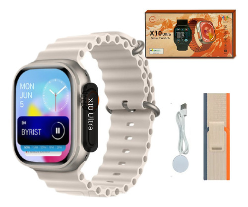 Smartwatch Ultra X10 49mm Serie Nfc Gps Brindes Lançamento