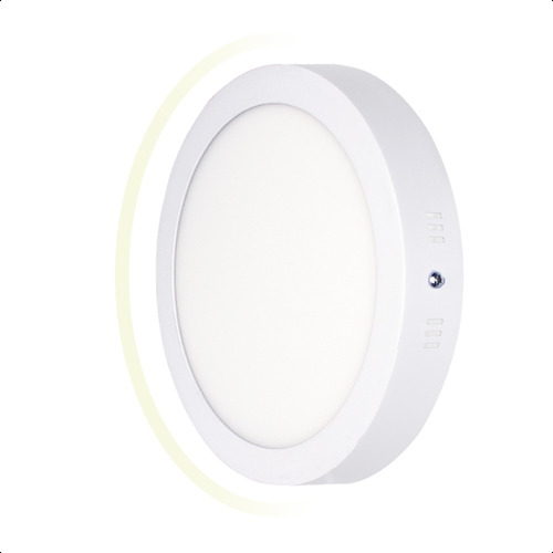 Luminario Led Icon Downlight Sobreponer 18w 4100k 110-265v Color Blanco