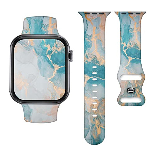 Marble Banda Azul Impresora Compatible Para Bandas De Reloj