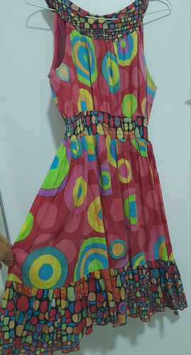 Vestido Floreado Mujer Corto