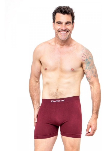 Pack X6 Boxer Hombre Sin Costura Dufour 12056