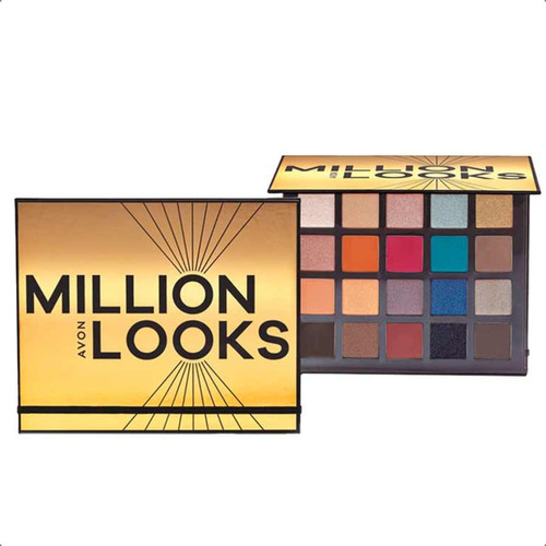 Avon Paleta Sombra Million Looks 20 Cores