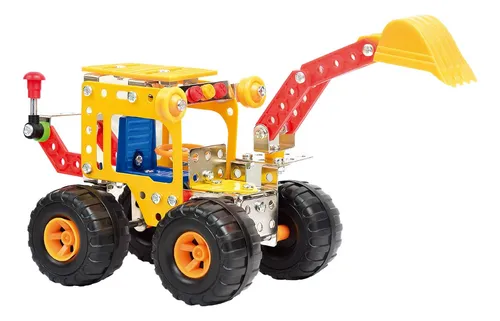 Juego De Construccion Metal Tipo Mecano Tractor