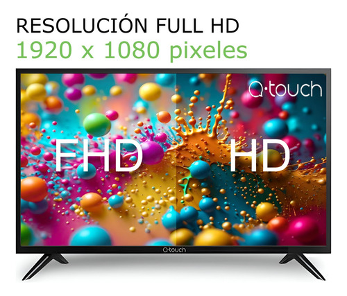Pantalla Smart Tv Qtouch 40 Led Qn4023 Android Fhd 1920px