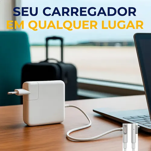 Carregador OEM MacBook Pro de 60W MagSafe 1 | Parcelamento sem juros