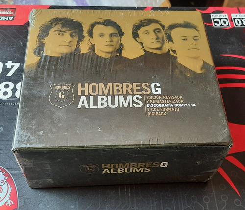 Hombres G Albums Discografia Remaster 7cds Boxset España Jcd