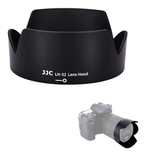 Parasol Reversible Lente Jjc Para Nikon Af-s Dx 18-140 Y ...