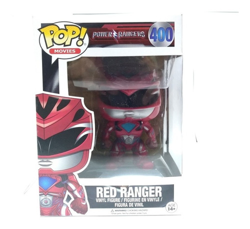 Funko Pop N°400 Power Rangers Ranger Rojo Sumun
