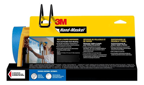 Scotch Hand Masker M3000 - Kit De Disp De Cinta Y Papel 