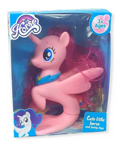 Juguete My Little Pony Sirena Pinkie Rarity Unicornio Niña
