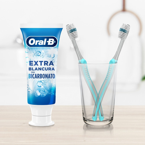 Oral B Extra Blanco Con Bicarbonato Crema Dental X 70 G