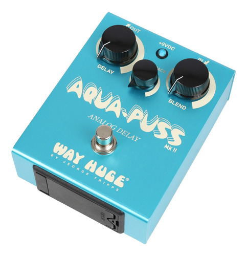 Pedal De Efectos Way Huge Whe701 Aqua Puss Delay -grey Music