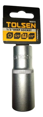Dado Largo 1/2 22mm Tolsen