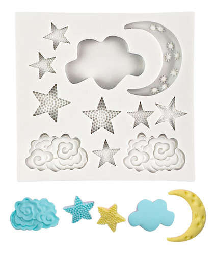Moldes De Fondant De Silicona Molde Para Manualidades Casera