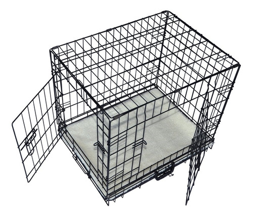  Tall Boy Large Wire Pet Crate  X  X  With Bonus Faux S...