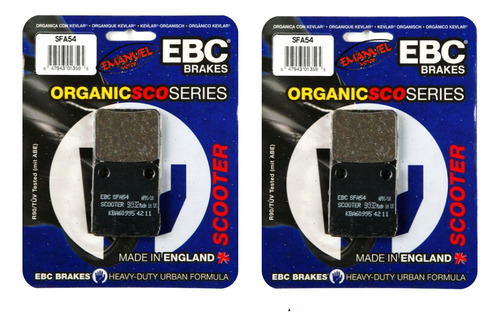 Pastillas De Freno Ebc Delantera Kawasaki Kvf 400 C Praire