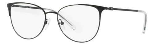 Óculos De Grau Armani Exchange 0ax1034 6000 52 Cor Preto