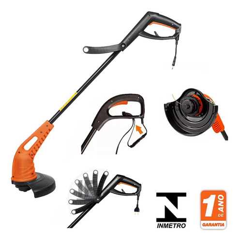 Cortador Aparador De Grama 1500w Ap1500t Tramontina 110v