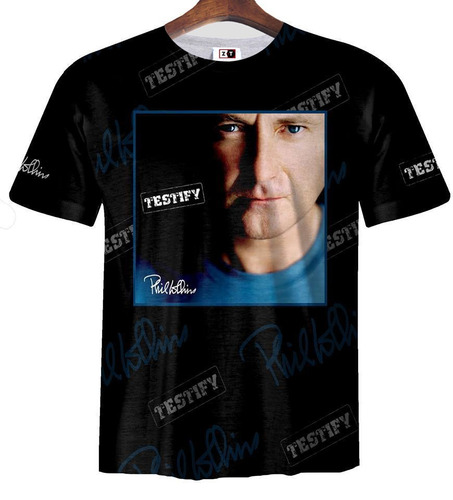 Remera Zt-0116 - Phil Collins Testify