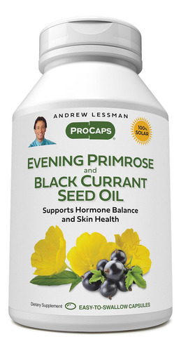 Andrew Lessman Aceite Onagra Y Grosella 180 Softgels