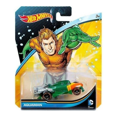 Auto Carro Hot Wheels Aquaman Dc Colección Original Mattel 