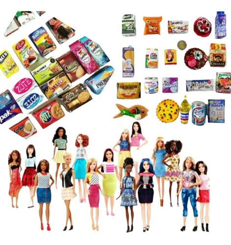 120 Accesorios Del Supermercado Coleccion Completa Tienda