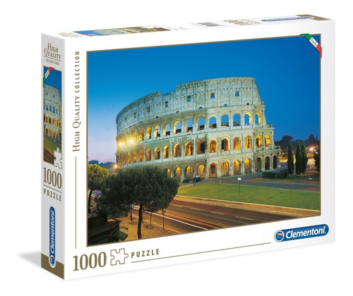 Rompecabezas Coliseo De Roma 1000 Piezas - Clementoni