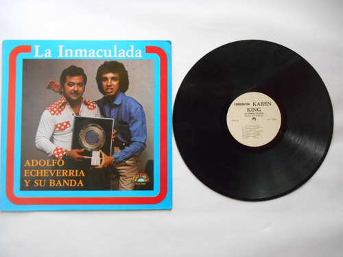 Lp Vinilo Adolfo Echeverria Y Su Banda La Inmaculada 1980
